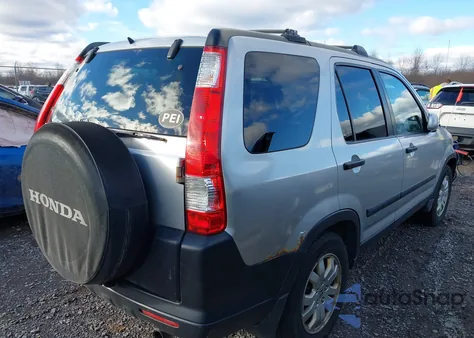 2006 Honda Cr-V Ex из США, поврежденный, VIN SHSRD788X6U427199